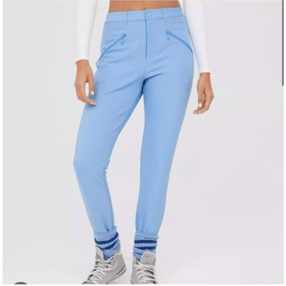 OFFLINE by Aerie Pants - Offline by Aerie Women's Size Medium Chillside Collection Stirrup Ski Pants Blue